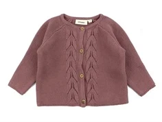 Lil Atelier nostalgia rose strikcardigan